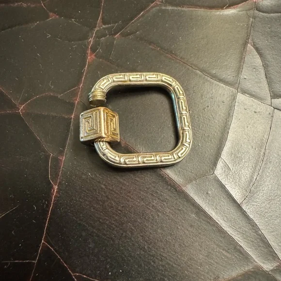 Marla Aaron white gold and rose gold Meander lock - Picture 4 of 5